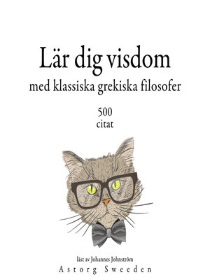 cover image of Lärande visdom med grekiska klassiska filosofer 500 citat